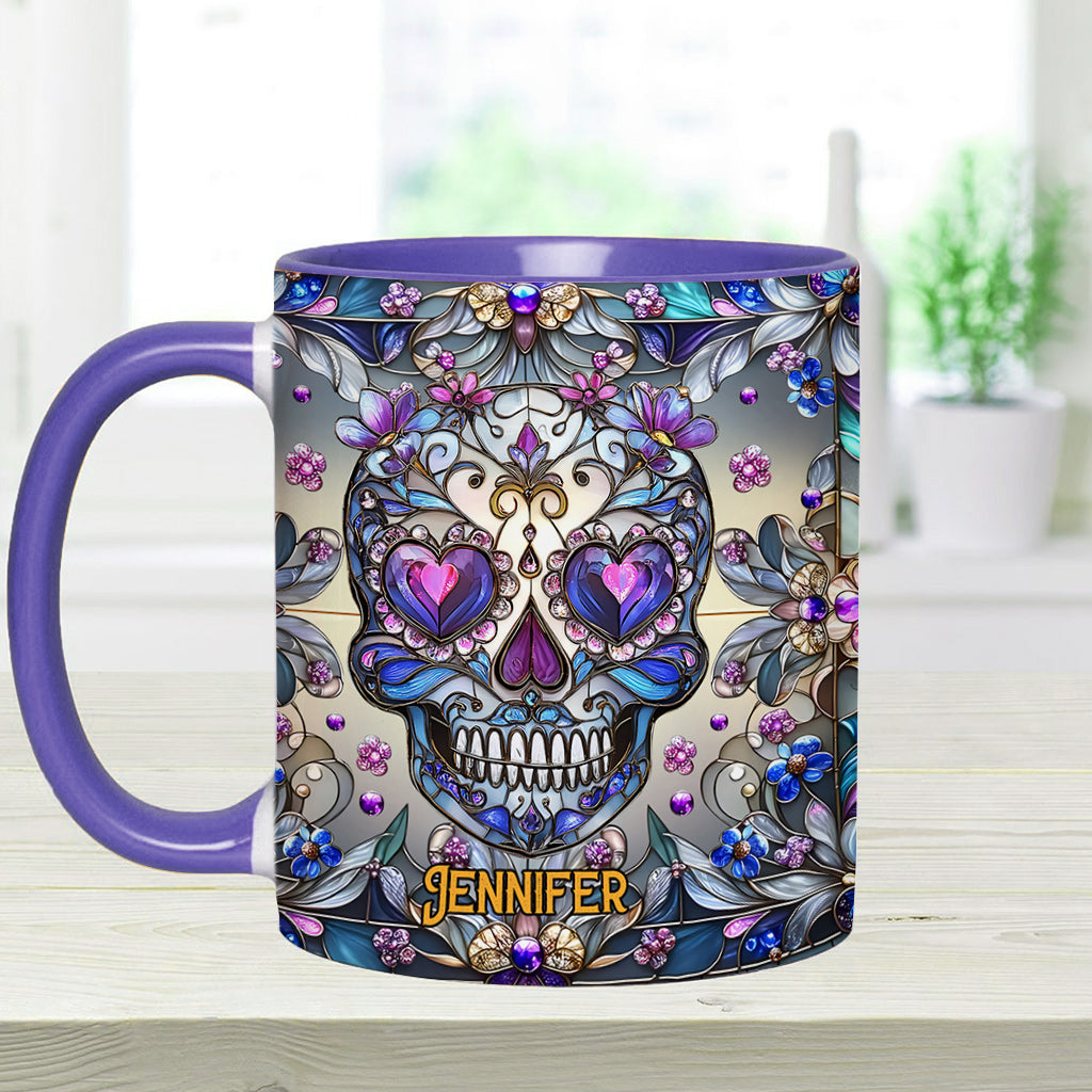 Mug personnalisé « Love Skulls »