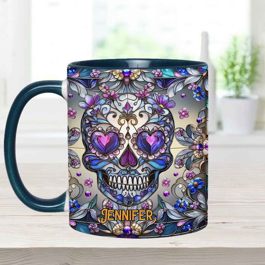 Mug personnalisé « Love Skulls »