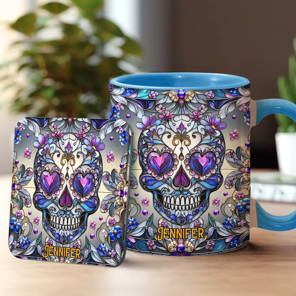 Mug personnalisé « Love Skulls »