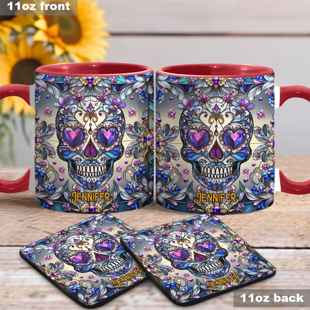 Mug personnalisé « Love Skulls »