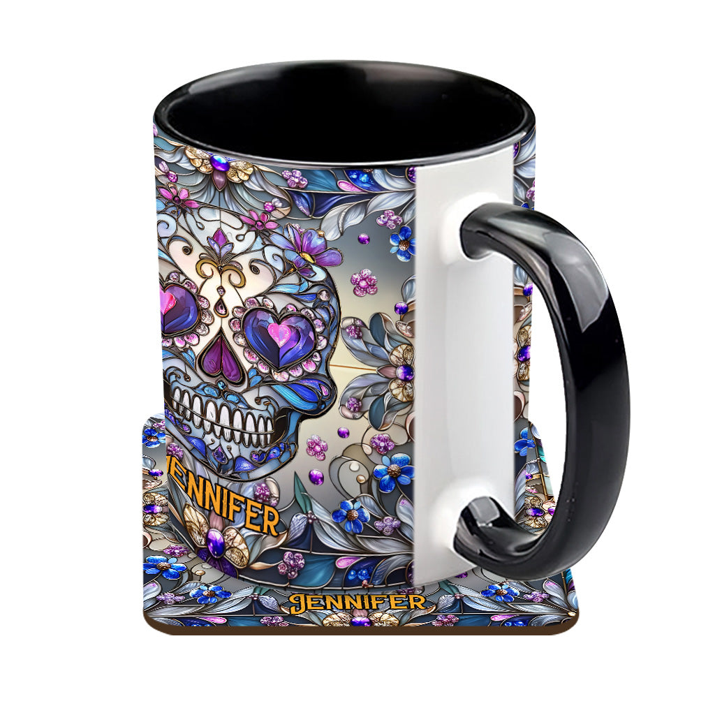 Mug personnalisé « Love Skulls »