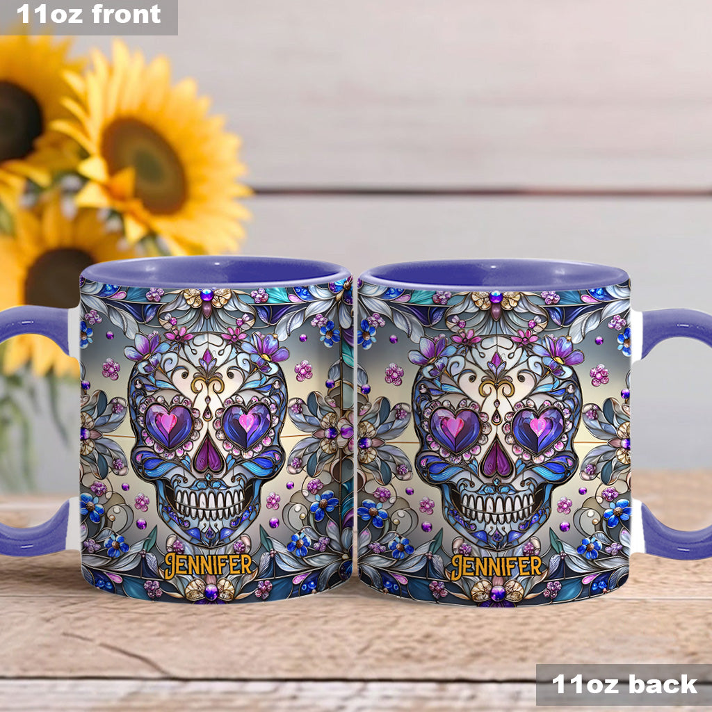 Mug personnalisé « Love Skulls »