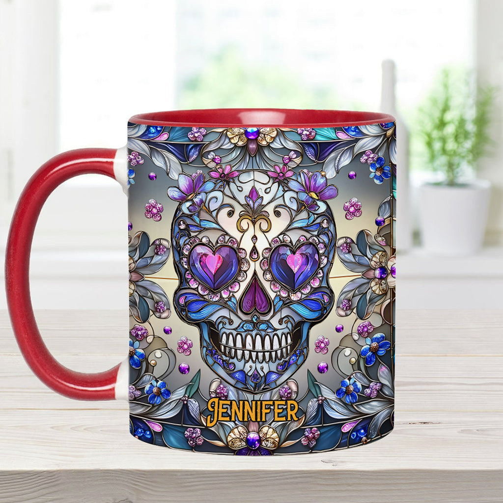 Mug personnalisé « Love Skulls »