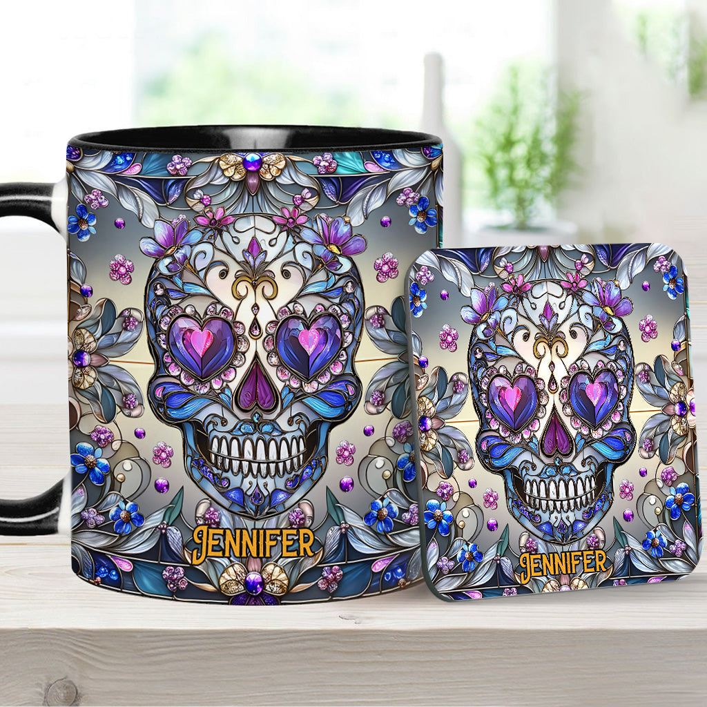 Mug personnalisé « Love Skulls »