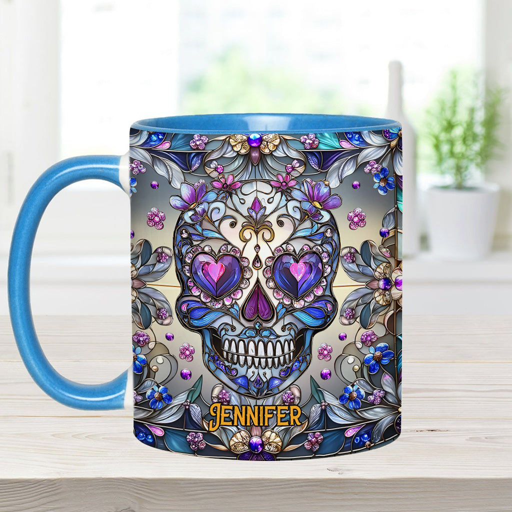 Mug personnalisé « Love Skulls »