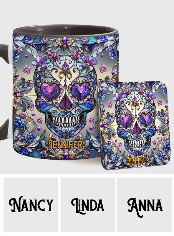 Mug personnalisé « Love Skulls »