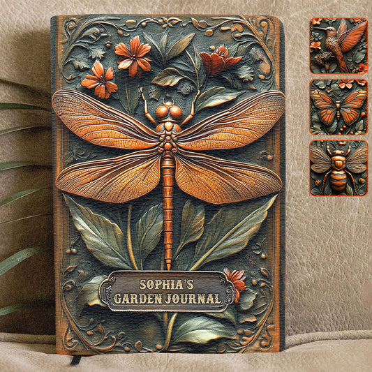 Garden Journal - Personalized Gardening Leather Journal