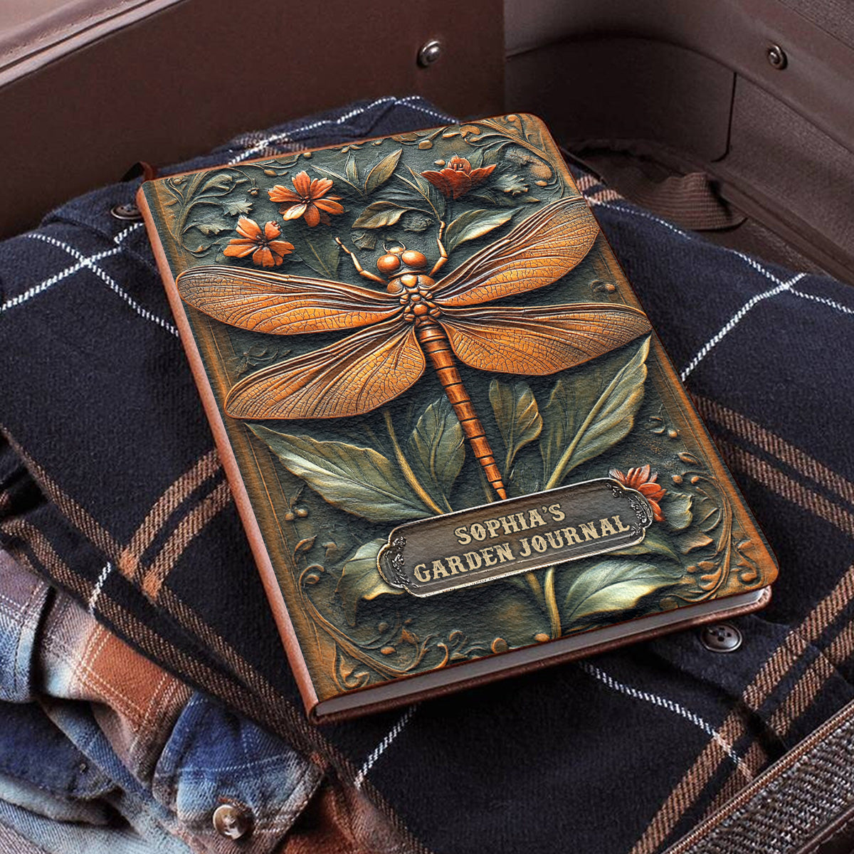 Garden Journal - Personalized Gardening Leather Journal