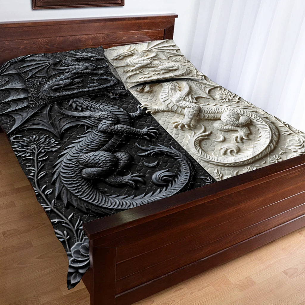 You & Me We Got This - Personalized Dragon Quilt Set