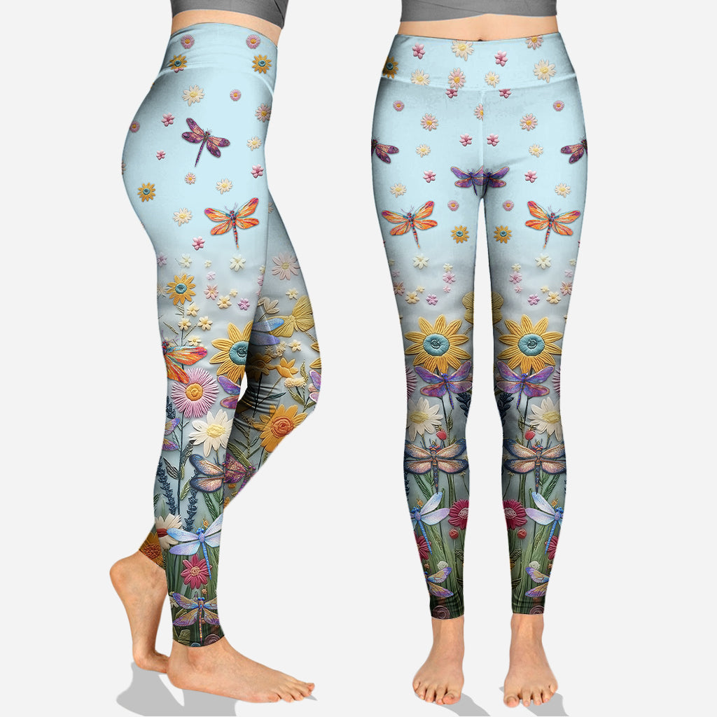 Pollinator Floral Garden - Personalized Gardening Hoodie and Leggings