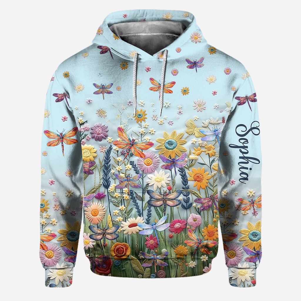 Pollinator Floral Garden - Personalized Gardening Hoodie and Leggings