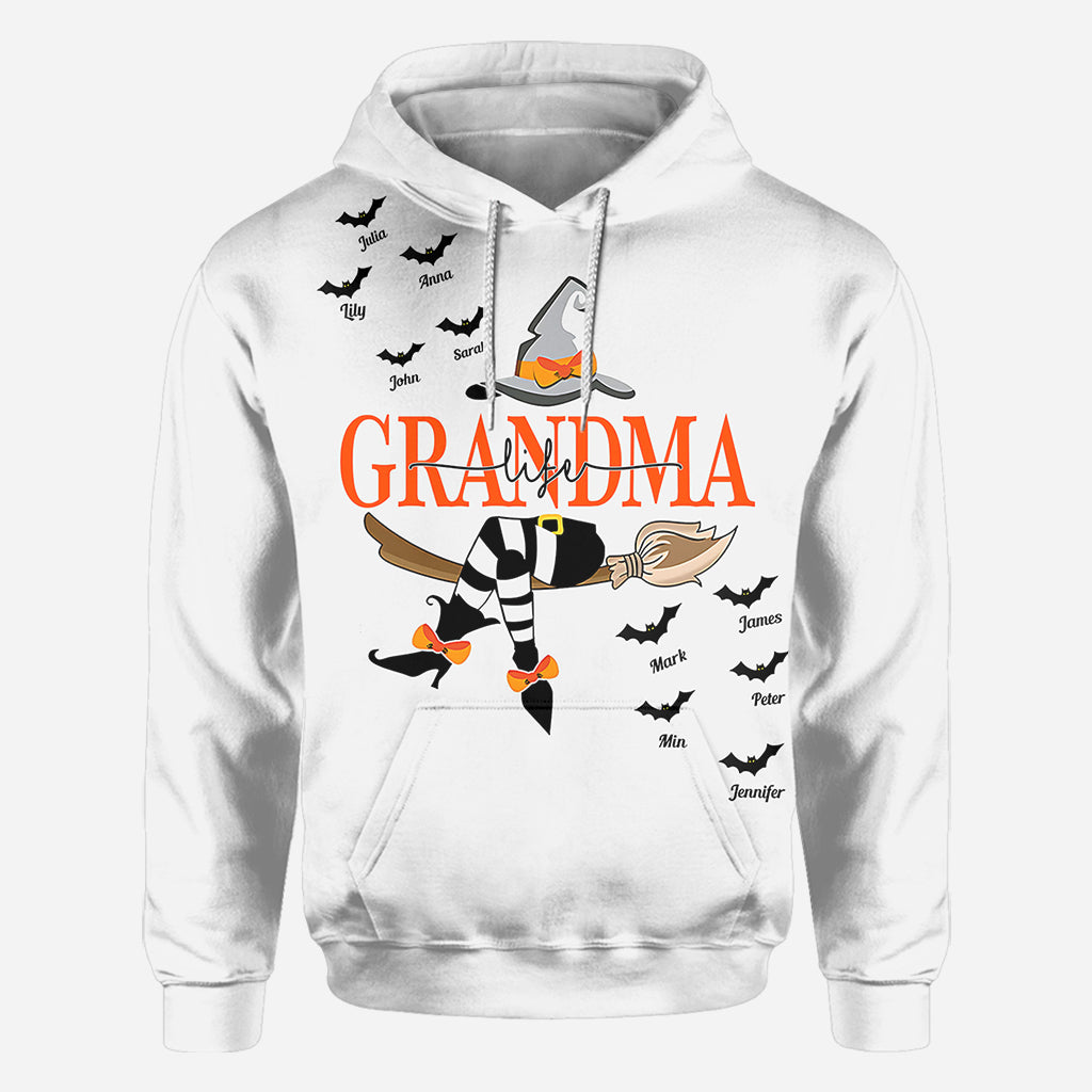 Vie de grand-mère - T-shirt personnalisé « Grand-mère »