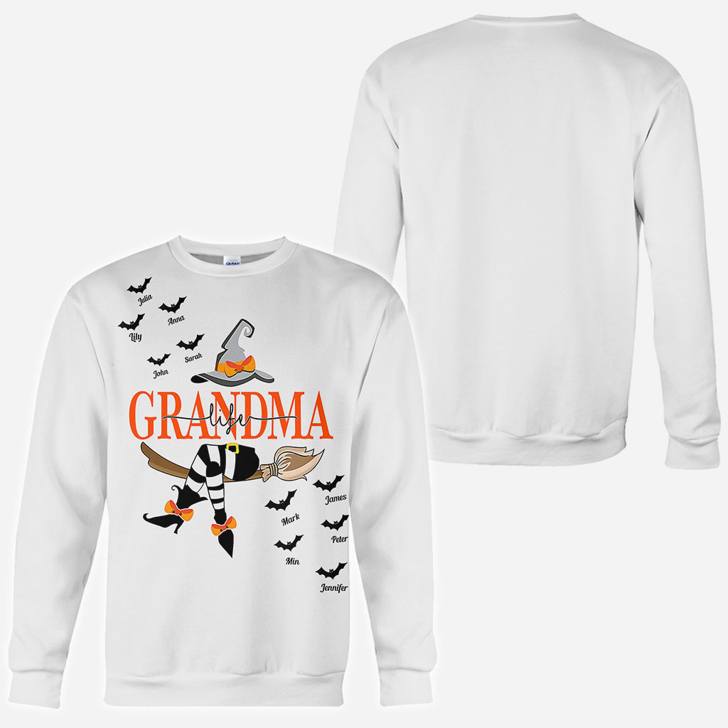 Vie de grand-mère - T-shirt personnalisé « Grand-mère »