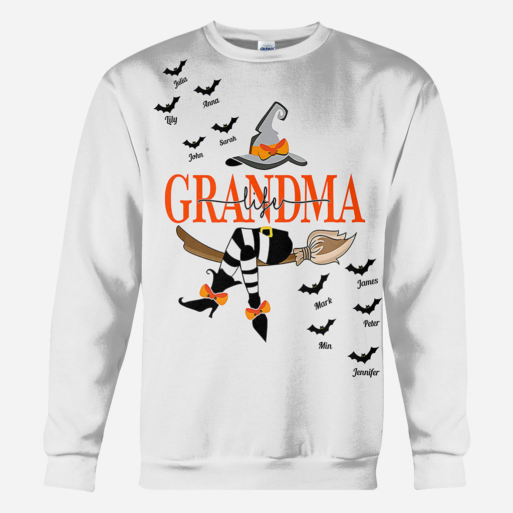 Vie de grand-mère - T-shirt personnalisé « Grand-mère »