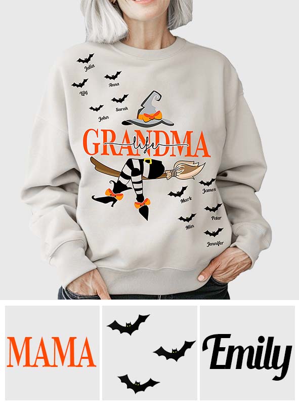 Vie de grand-mère - T-shirt personnalisé « Grand-mère »