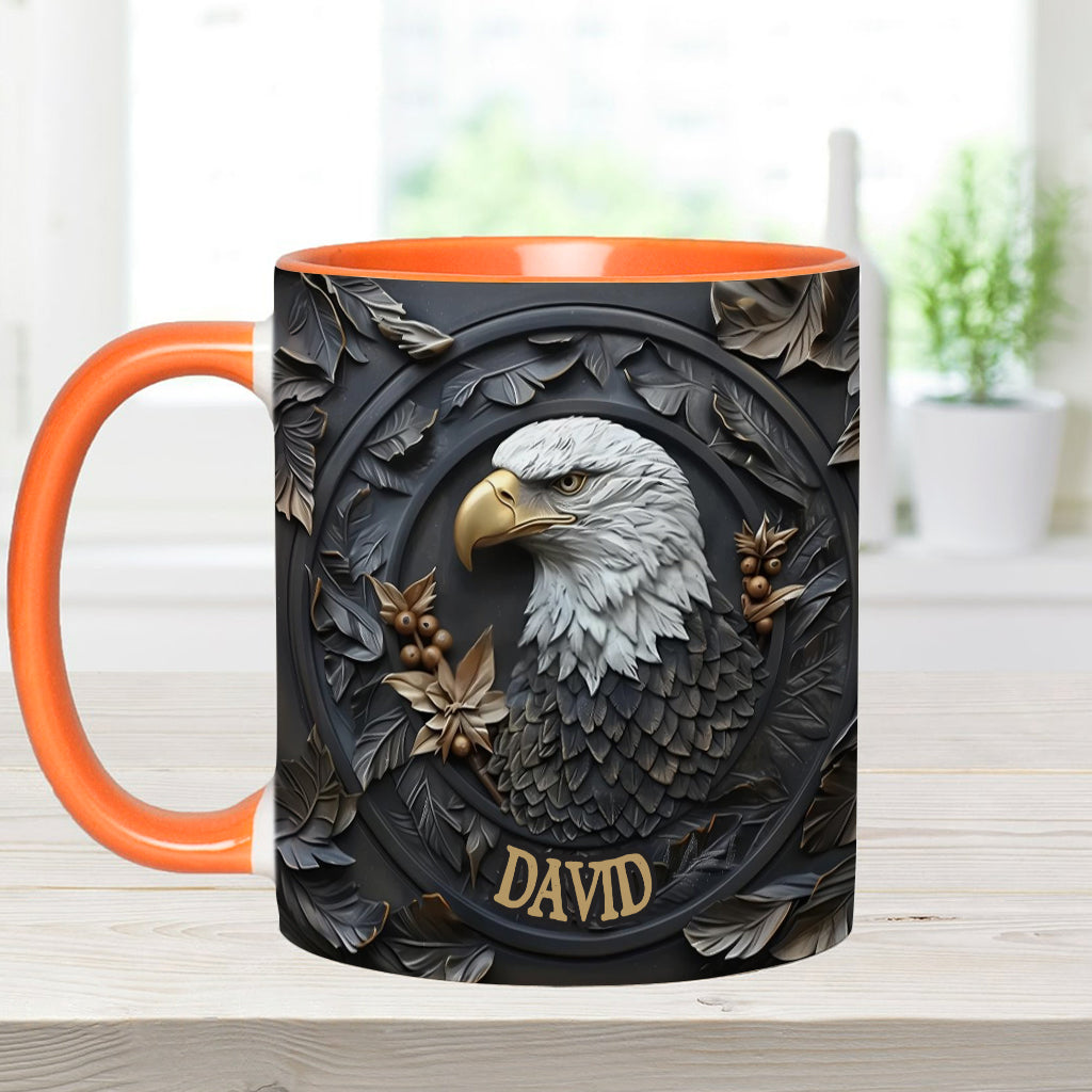Mug personnalisé Aigle à tête blanche Strong Eagle -
