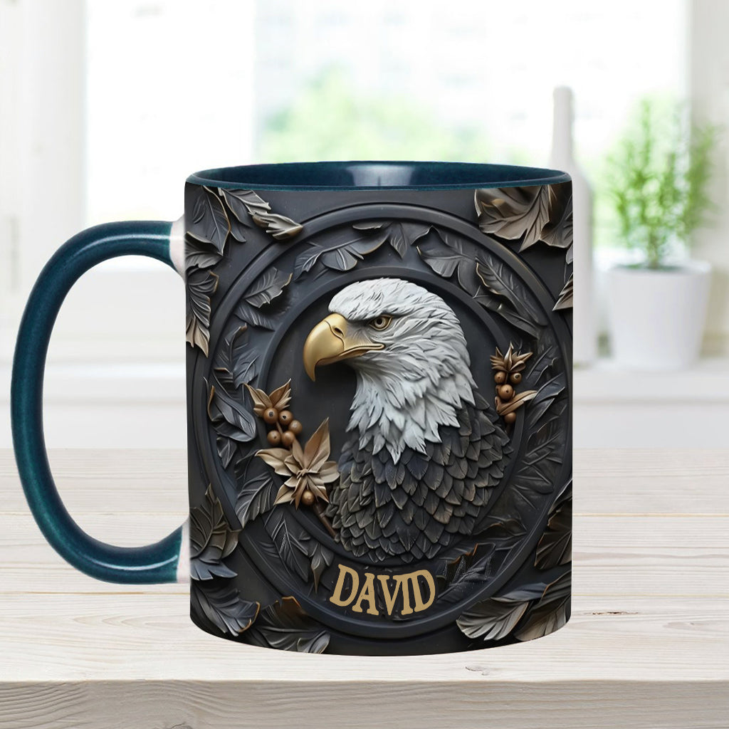Mug personnalisé Aigle à tête blanche Strong Eagle -