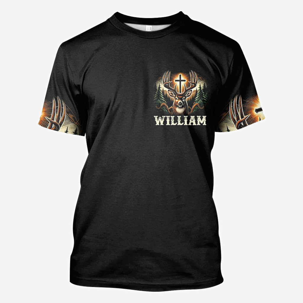 T-shirt personnalisé « La chasse, c'est la passion »