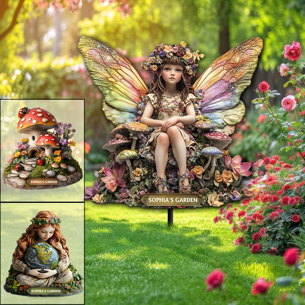 Jardin mystique - Décoration de jardin en métal personnalisée