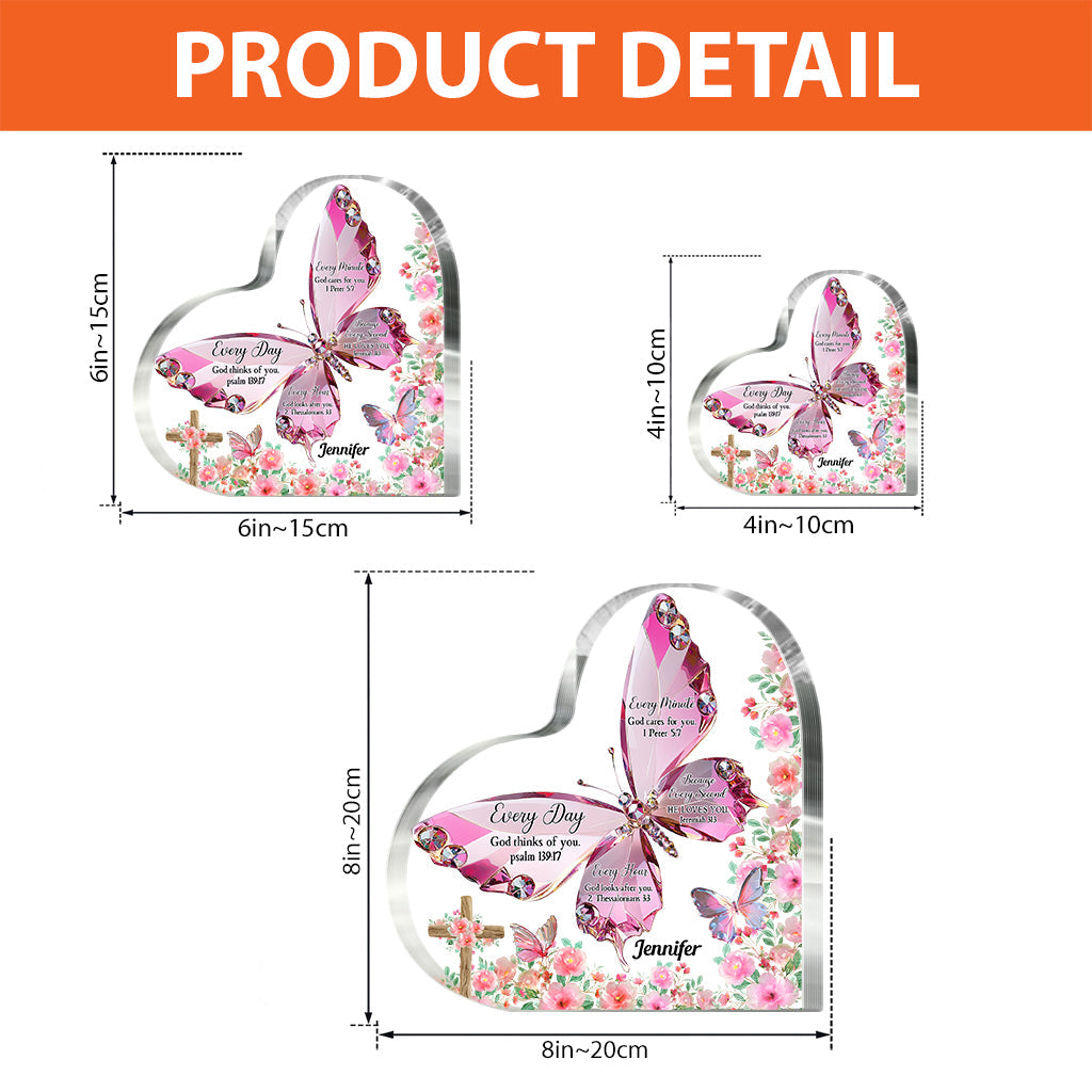 Bible Verse - Personalized Christian Custom Shaped Acrylic Plaque