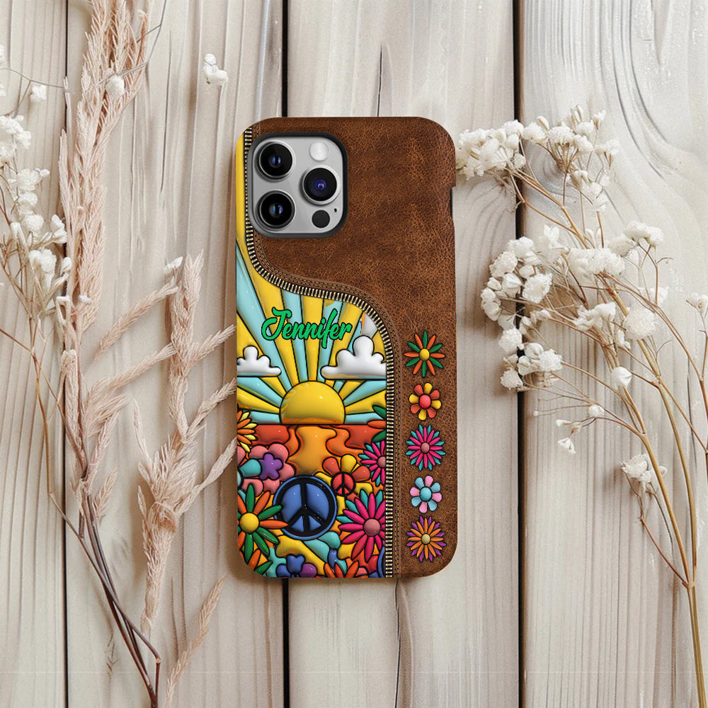 Hippie Soul - Personalized Hippie Full Print Phone Case