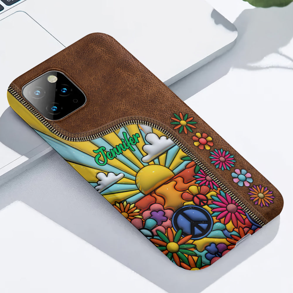 Hippie Soul - Personalized Hippie Full Print Phone Case