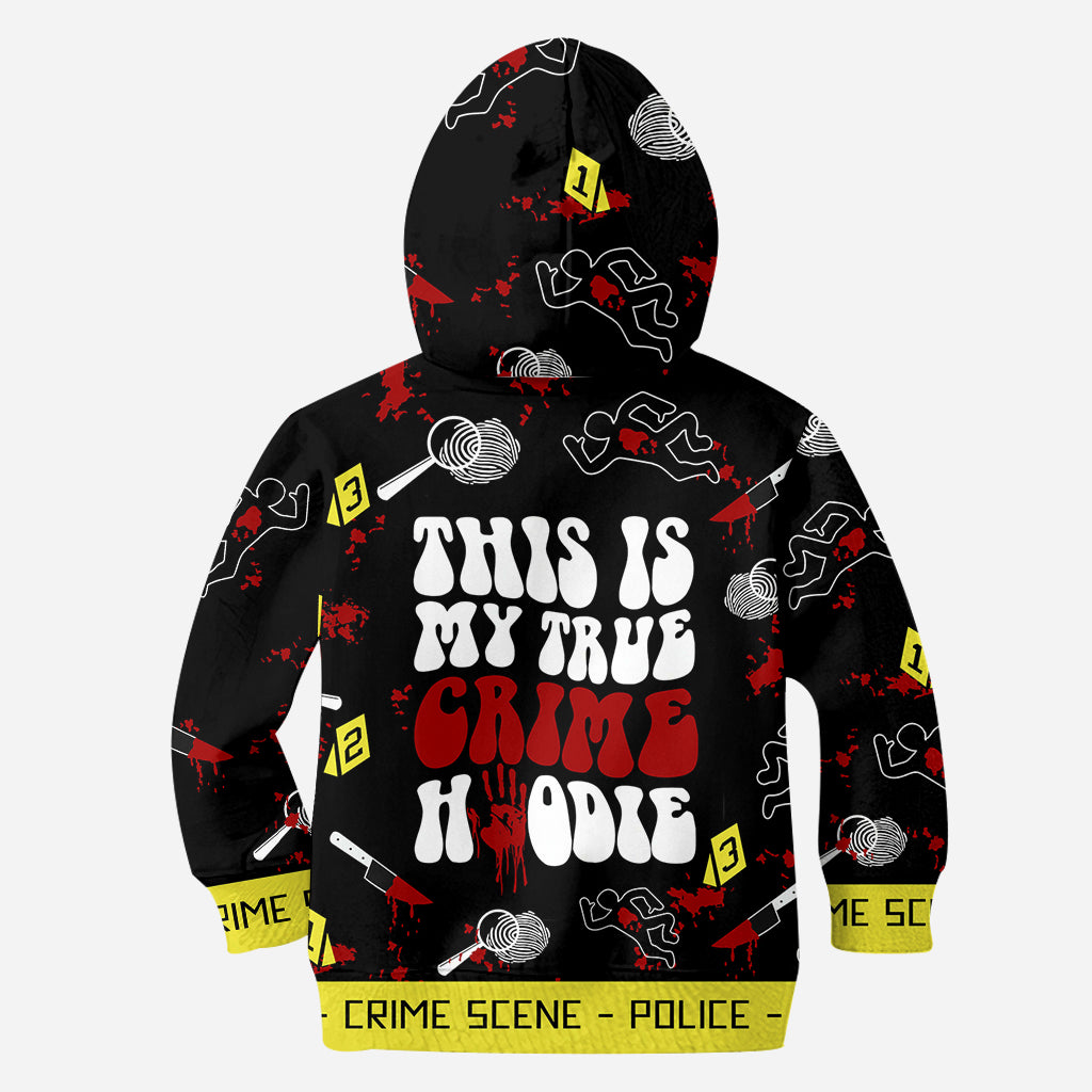 Sweat à capuche True Crime - T-shirt entièrement personnalisé