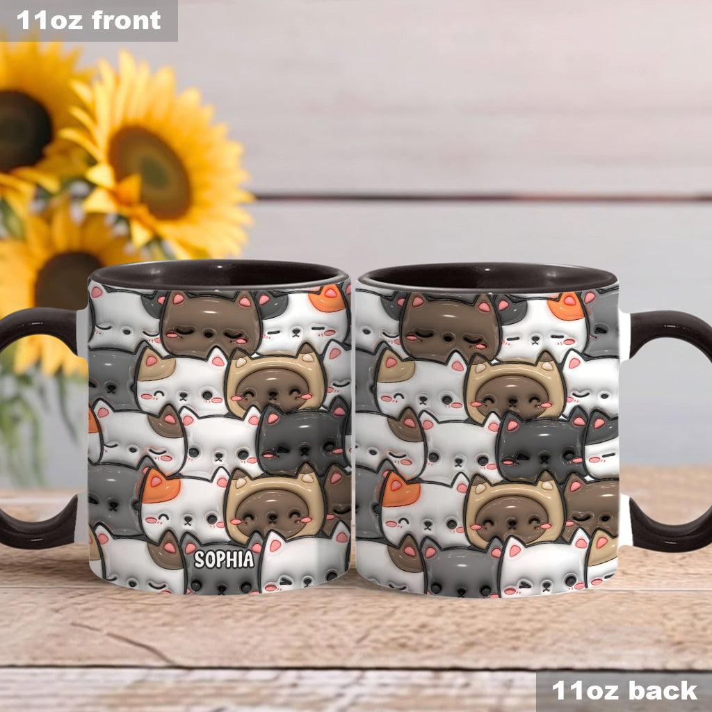 Yes I Do Need All These Cats - Personalized Cat Accent Mug