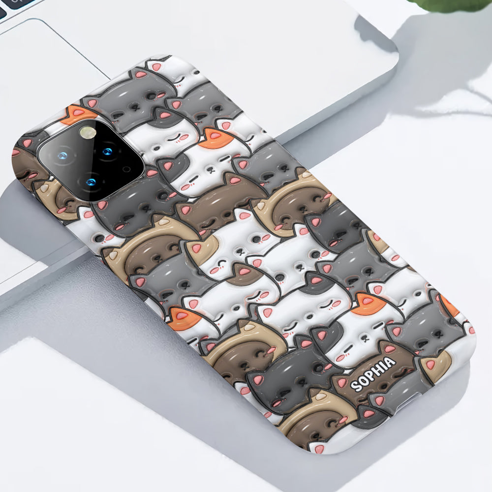 Yes I Do Need All These Cats - Personalized Cat Full Print Phone Case