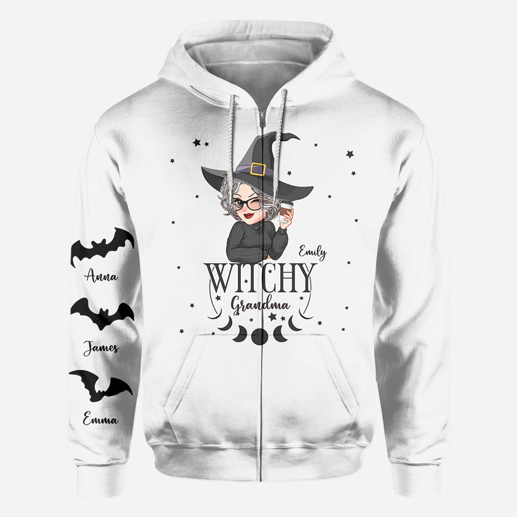 T-shirt personnalisé « Grand-mère sorcière »