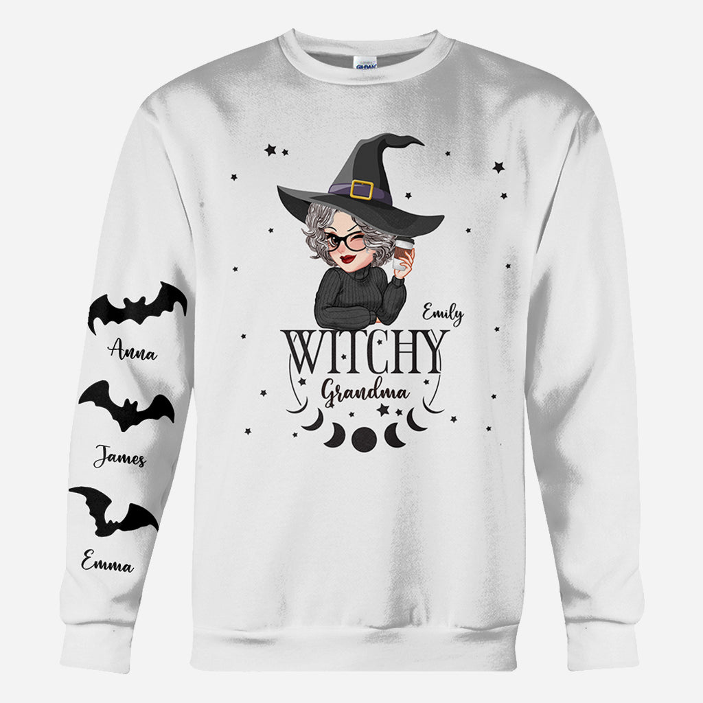 T-shirt personnalisé « Grand-mère sorcière »