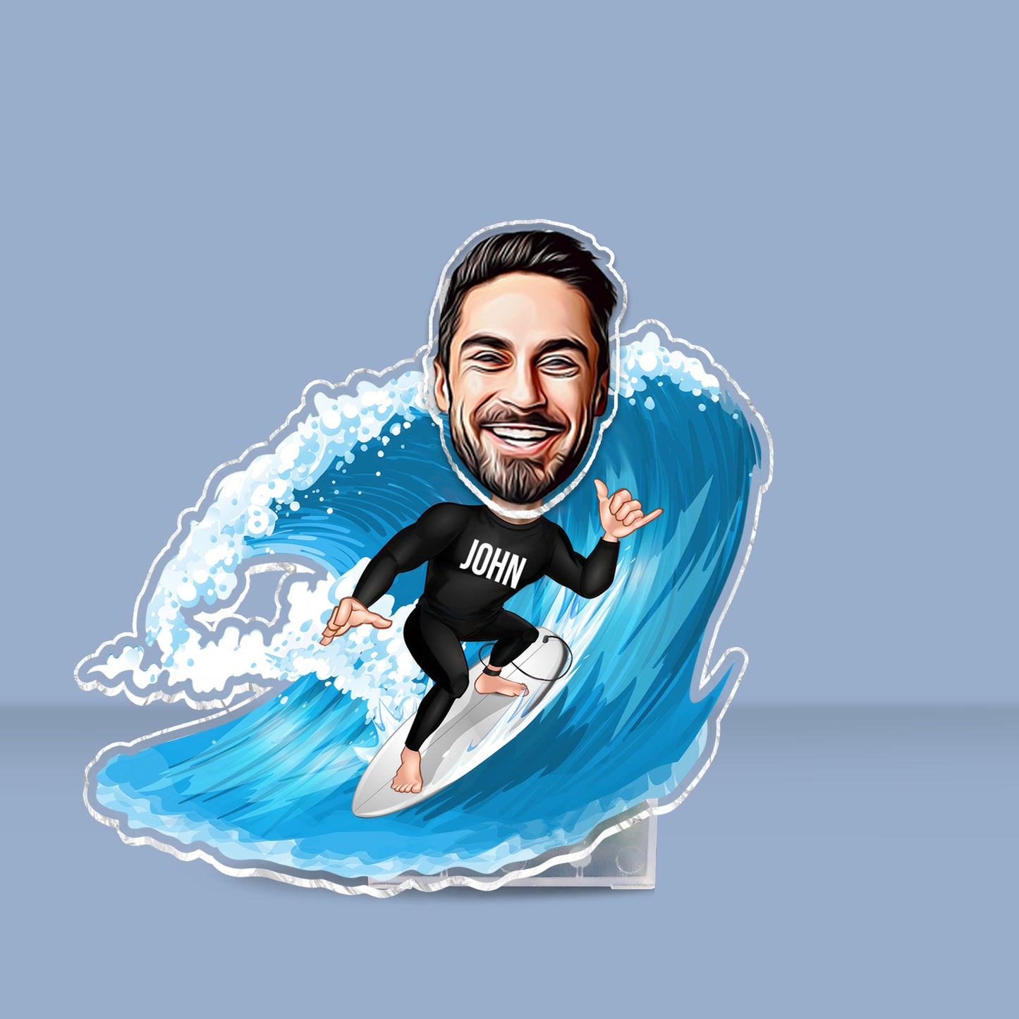 Everything Will Kill You so Choose Something Fun - Personalized Surfing Custom Shaking Head