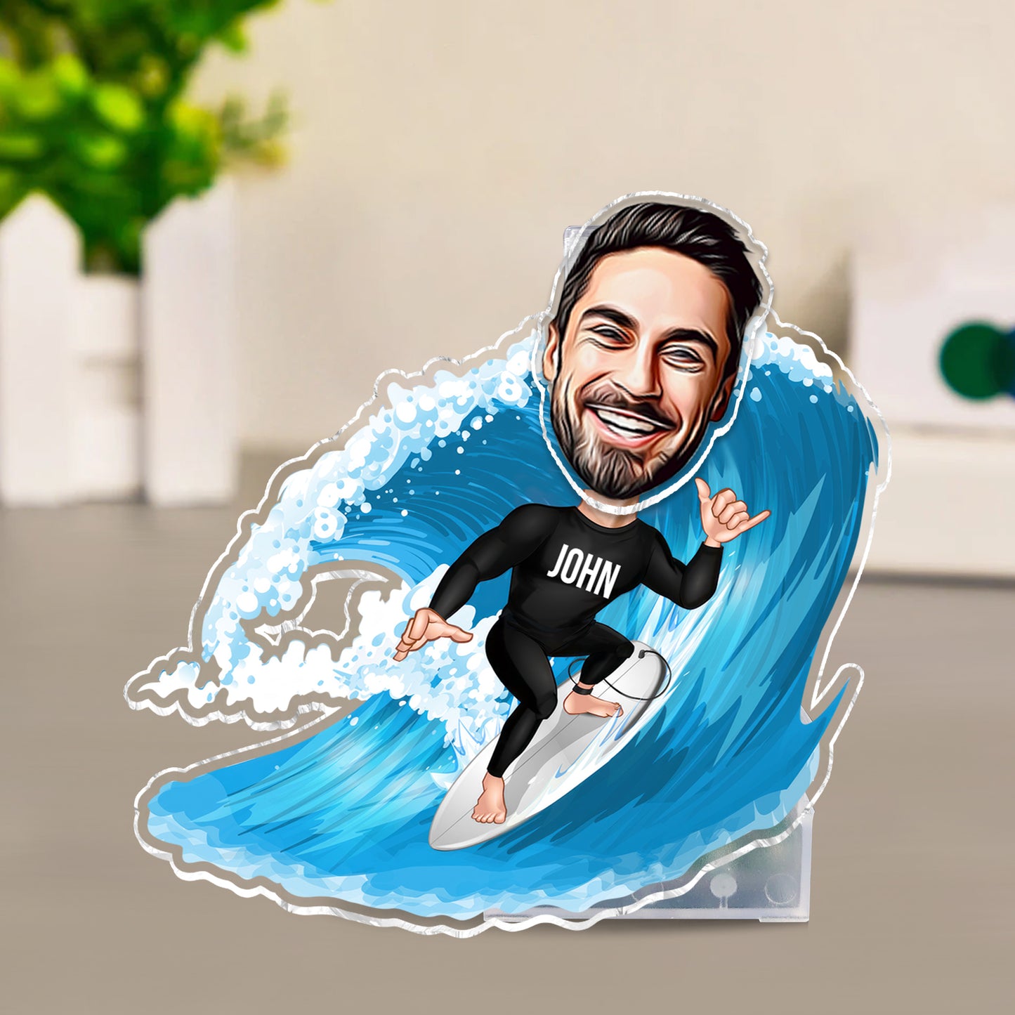 Everything Will Kill You so Choose Something Fun - Personalized Surfing Custom Shaking Head