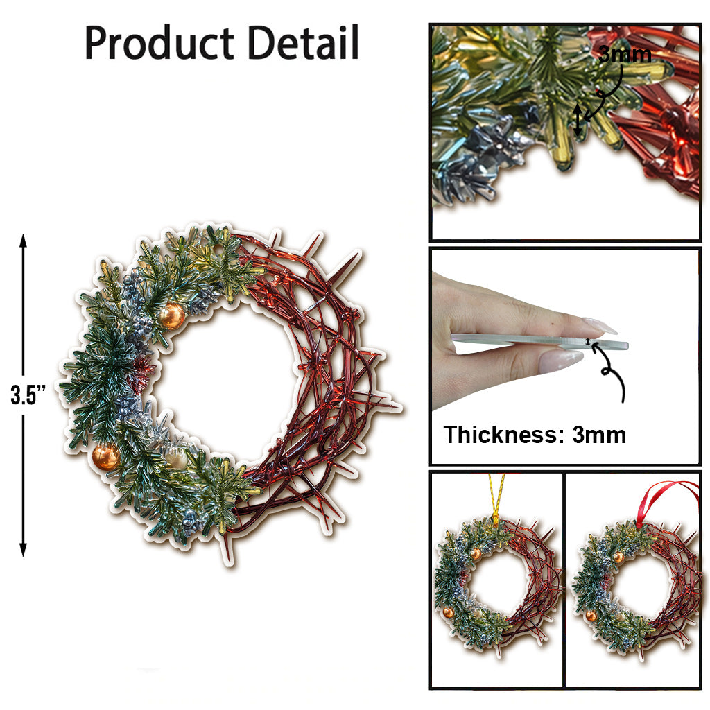 Jésus est la raison de cette fête - Ornement chrétien