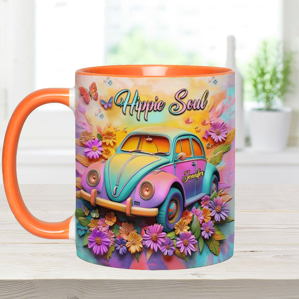 Hippie Soul - Personalized Hippie Accent Mug