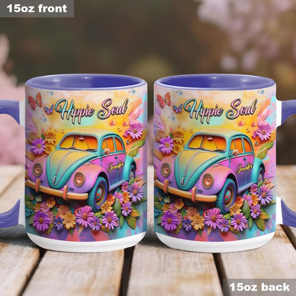 Hippie Soul - Personalized Hippie Accent Mug