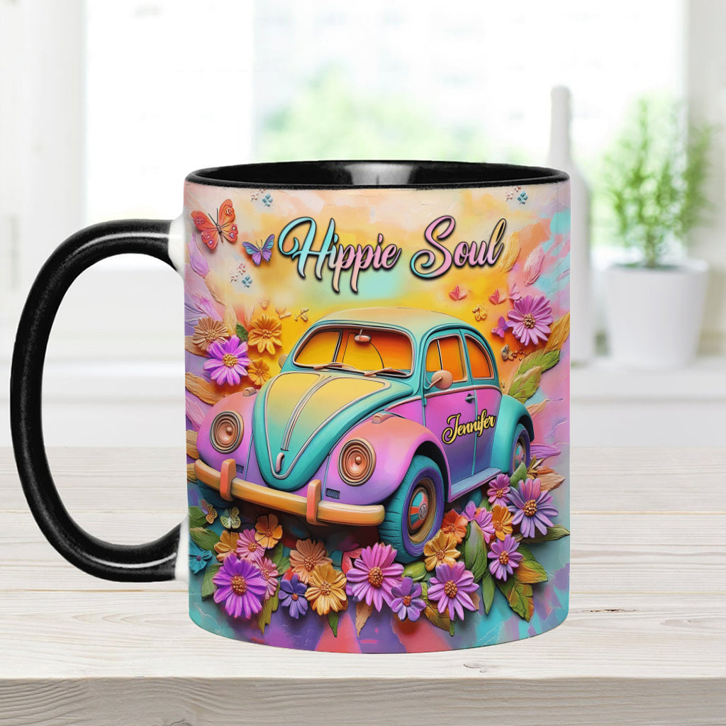 Hippie Soul - Personalized Hippie Accent Mug