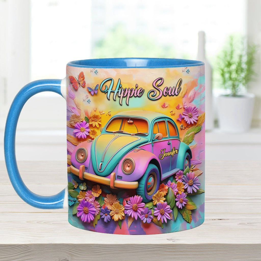 Hippie Soul - Personalized Hippie Accent Mug
