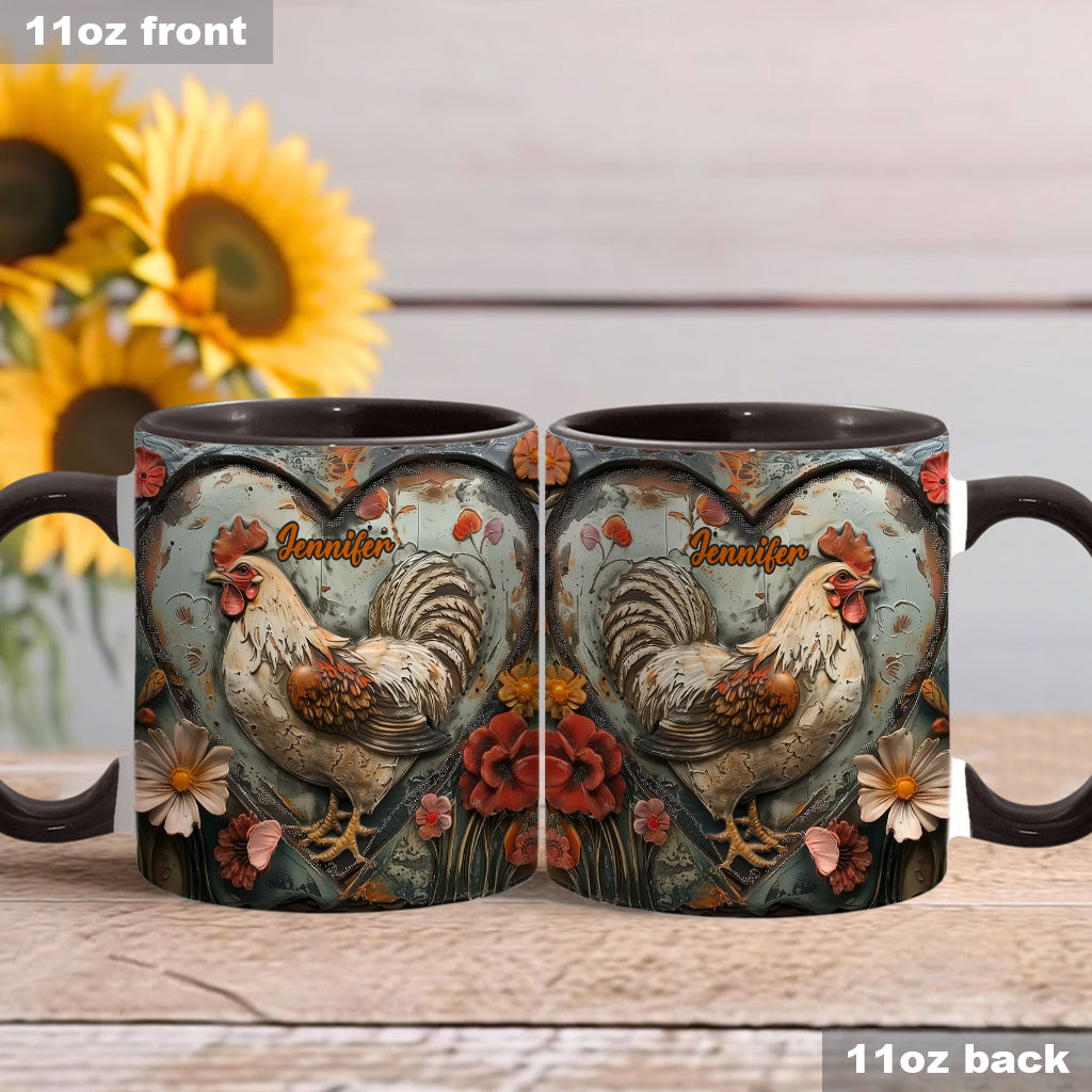 Mug personnalisé « Poulet irrésistible »