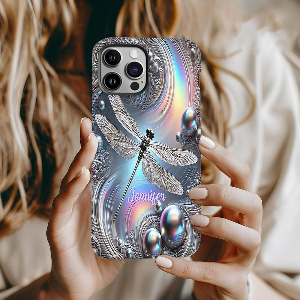 Magnifique libellule - Coque de téléphone personnalisée avec motif libellule intégral