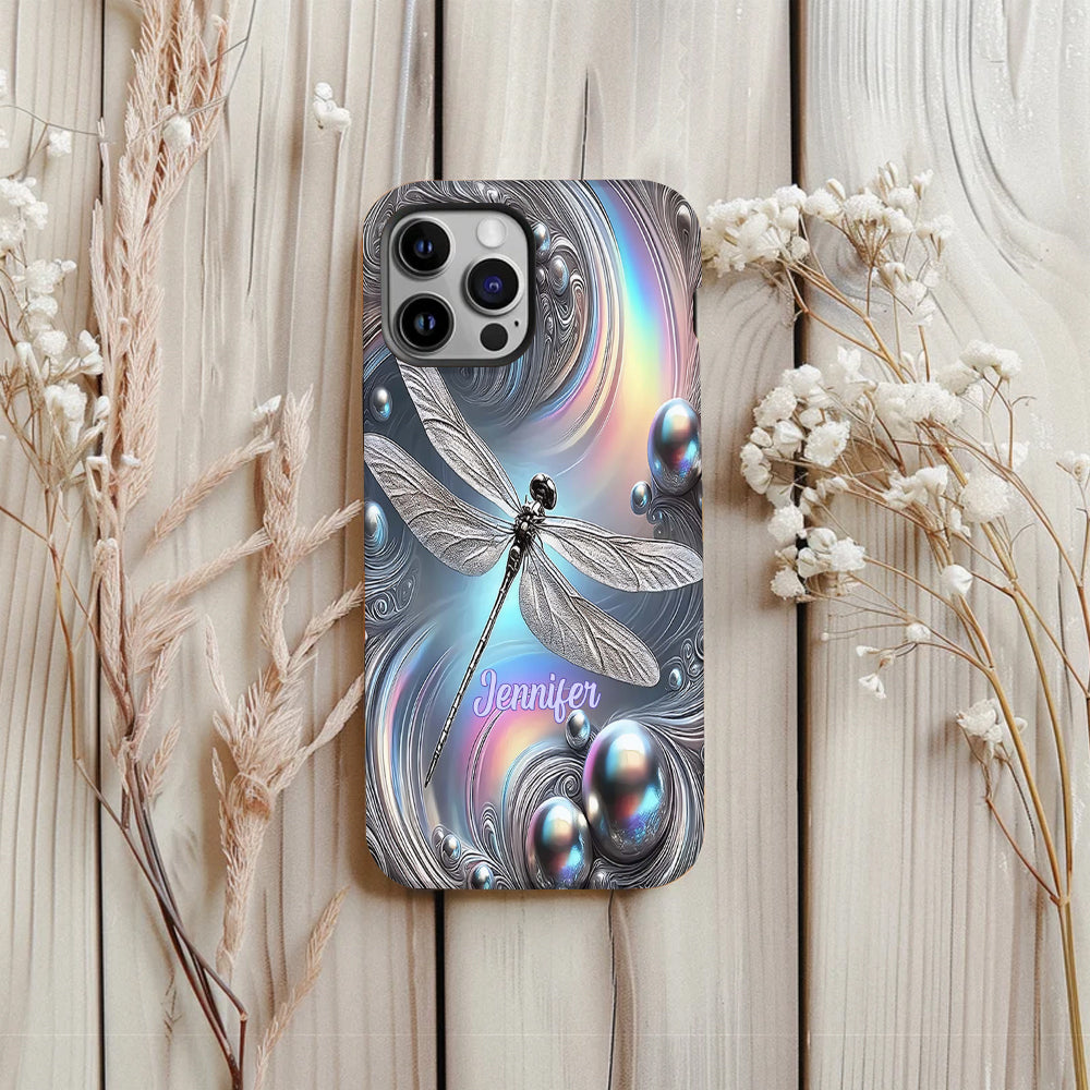 Magnifique libellule - Coque de téléphone personnalisée avec motif libellule intégral