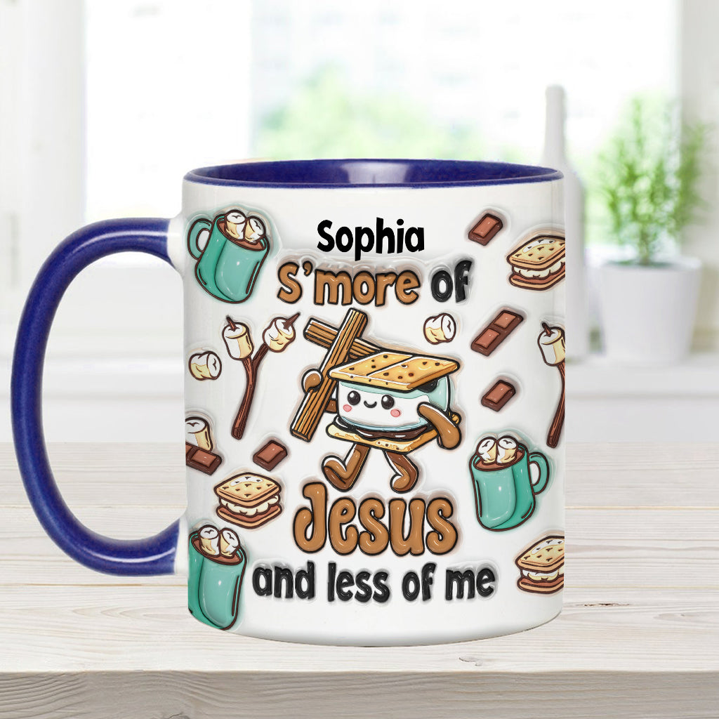 S'more of Jesus - Personalized Christian Accent Mug