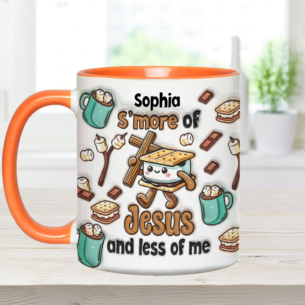 S'more of Jesus - Personalized Christian Accent Mug