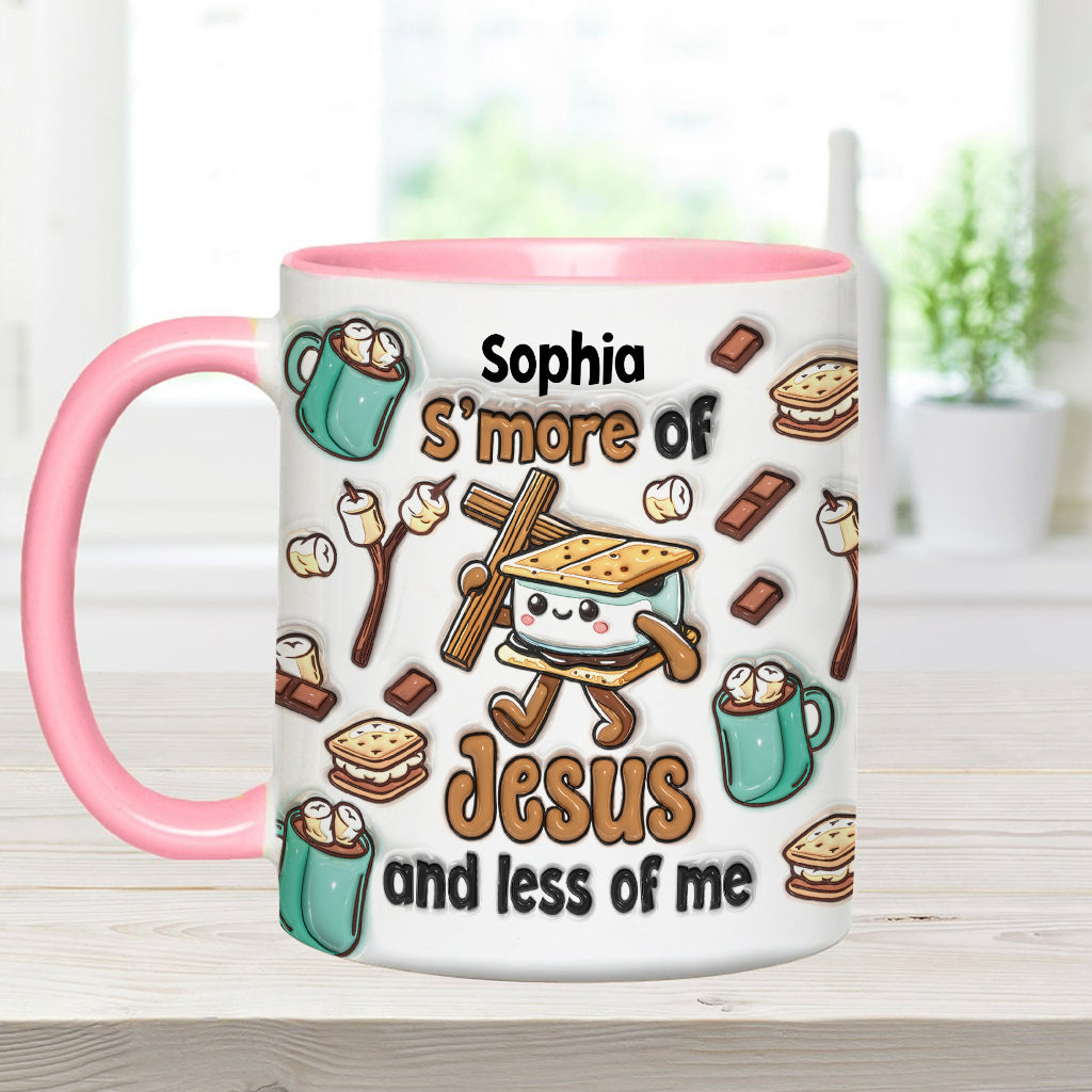 S'more of Jesus - Personalized Christian Accent Mug