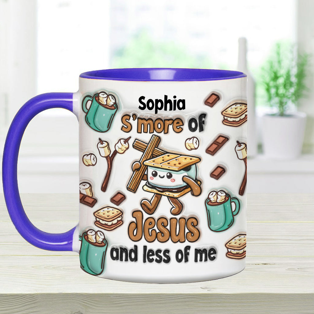 S'more of Jesus - Personalized Christian Accent Mug
