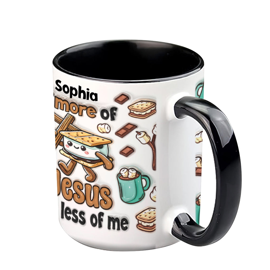 S'more of Jesus - Personalized Christian Accent Mug