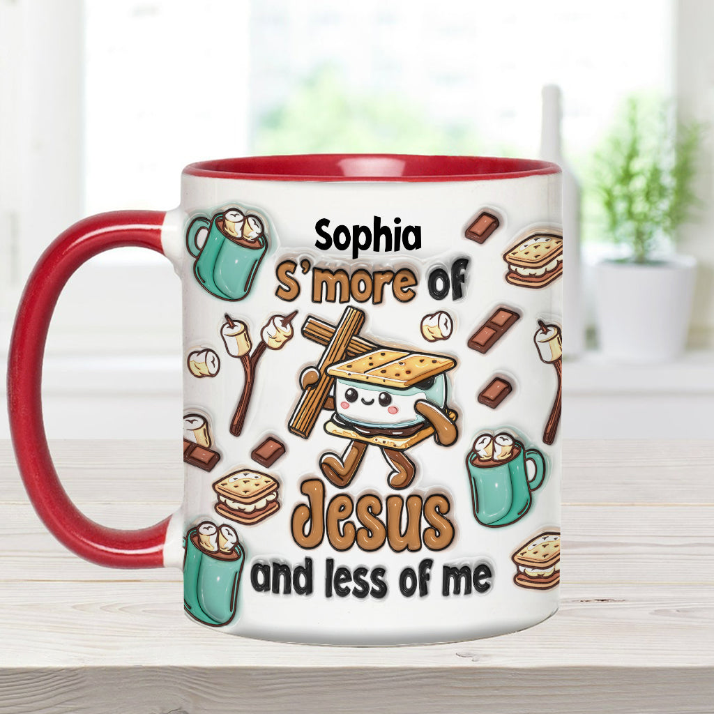 S'more of Jesus - Personalized Christian Accent Mug
