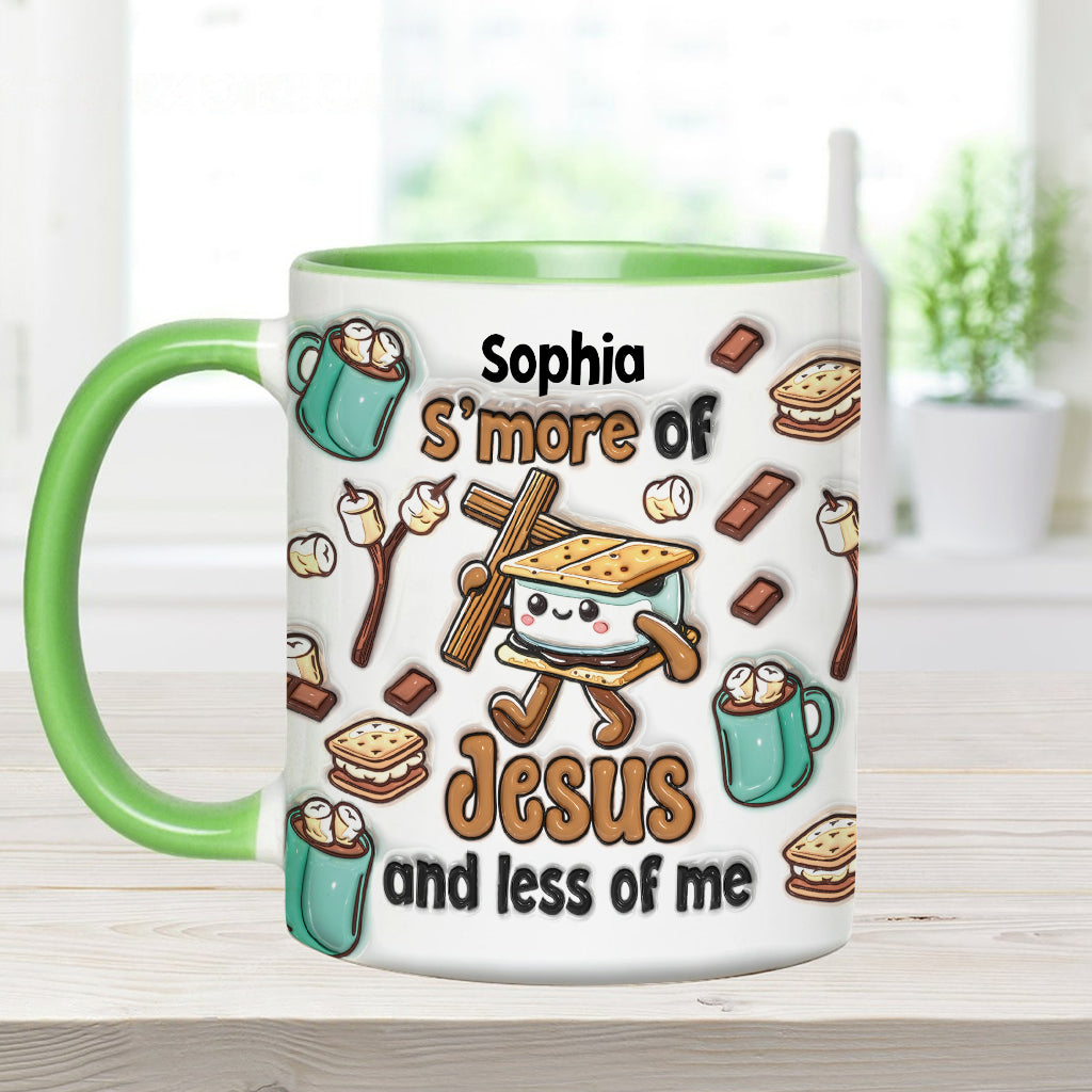 S'more of Jesus - Personalized Christian Accent Mug