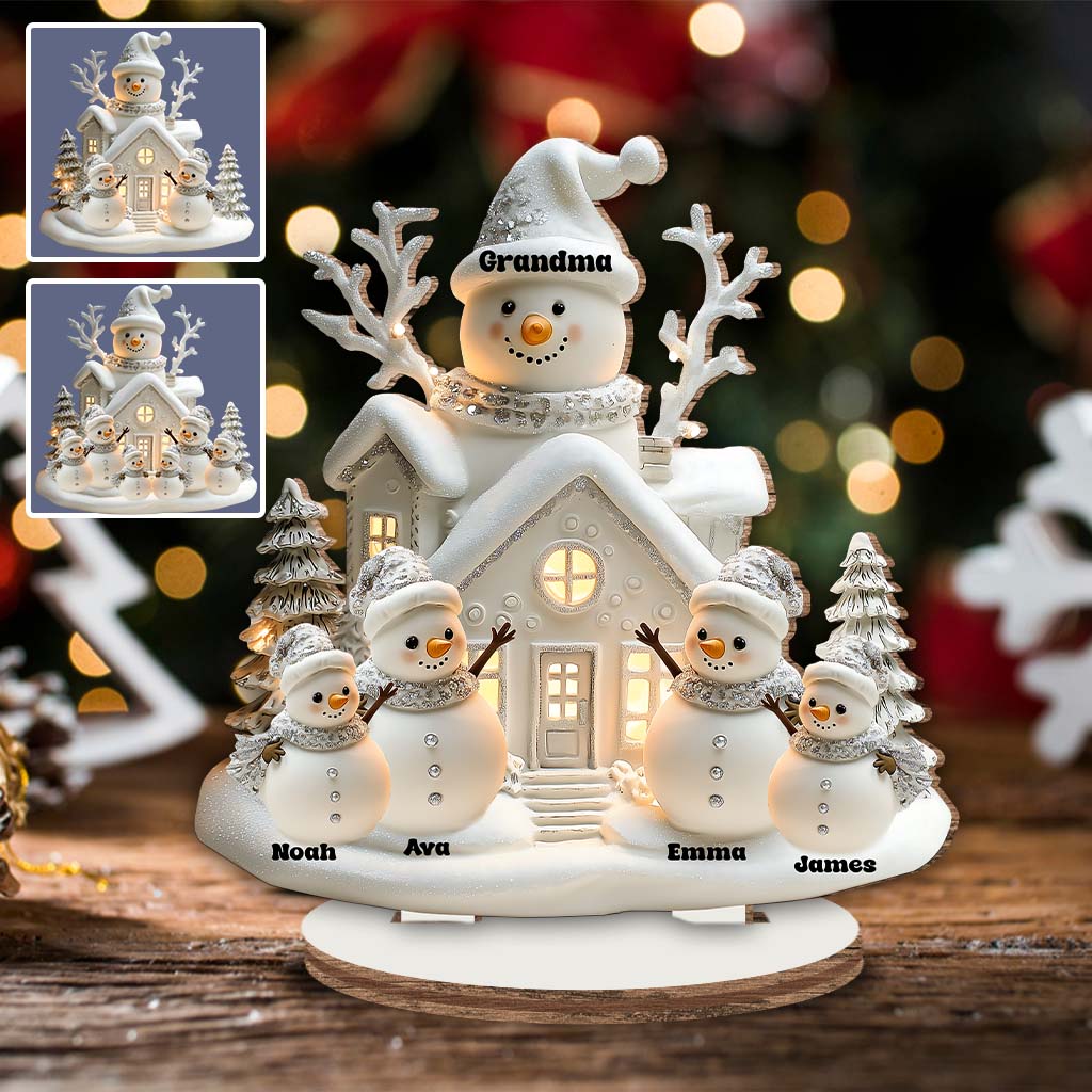 Love Being A Grandma - Personalized Grandma Freestanding Wood Plaque