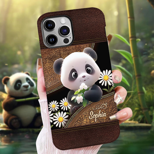 Just A Girl Who Loves Pandas - Personalized Panda Lover Full Print Phone Case